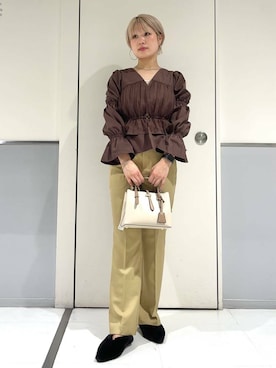 aikaさん（レディース・161cm）の秋コーディネート