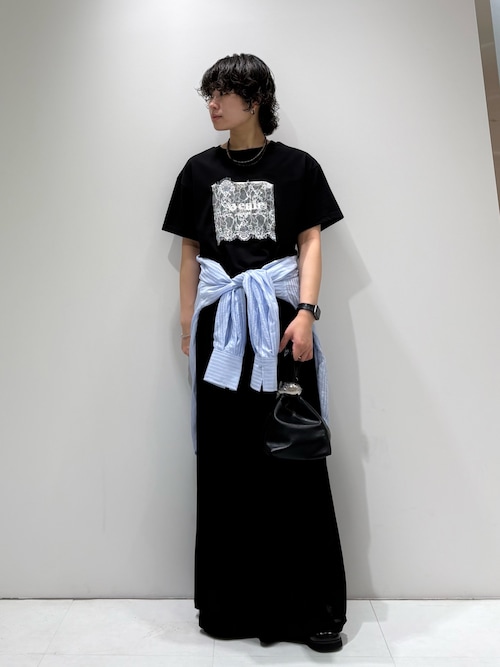 SENSE OF PLACE by URBAN RESEARCH tシャツ 半袖 レースロゴTシャツ