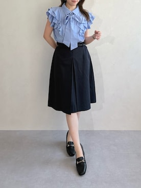 「31 Sons de mode（トランテアン　ソン　ドゥ　モード）のアイテム」を使った、31Sonsdemode ECさん（レディース・150cm）の夏コーディネート