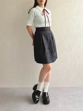 「31 Sons de mode（トランテアン　ソン　ドゥ　モード）のアイテム」を使った、31Sonsdemode ECさん（レディース・150cm）の夏コーディネート