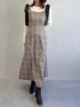 「31 Sons de mode（トランテアン　ソン　ドゥ　モード）のアイテム」を使った、31Sonsdemode ECさん（レディース・157cm）の冬コーディネート