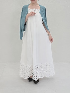 「31 Sons de mode（トランテアン　ソン　ドゥ　モード）のアイテム（ワンピース/ドレス）」を使った、31Sonsdemode ECさん（レディース・150cm）の春コーディネート