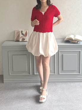 「31 Sons de mode（トランテアン　ソン　ドゥ　モード）のアイテム」を使った、31Sonsdemode ECさん（レディース・160cm）の夏コーディネート