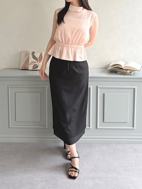 「31 Sons de mode（トランテアン　ソン　ドゥ　モード）のアイテム」を使った、31Sonsdemode ECさん（レディース・160cm）の夏コーディネート