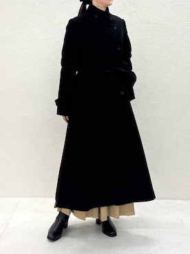 「アイテム（ステンカラーコート）」を使った、31Sonsdemode ECさん（レディース・160cm）の秋コーディネート