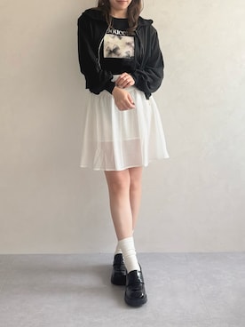 「31 Sons de mode（トランテアン　ソン　ドゥ　モード）のアイテム」を使った、31Sonsdemode ECさん（レディース・150cm）の夏コーディネート