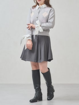 31Sonsdemode ECさん（骨格ストレート・レディース・150cm）の冬コーディネート