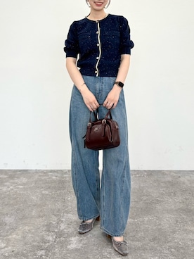 「31 Sons de mode（トランテアン　ソン　ドゥ　モード）のアイテム」を使った、31Sonsdemode ECさん（レディース・158cm）の夏コーディネート