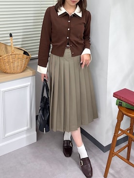 「Aラインスカート」｜31Sonsdemode ECさん（レディース・150cm）の秋コーディネート