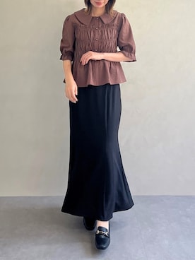 31Sonsdemode ECさん（レディース・157cm）の秋コーディネート