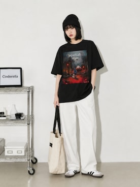 「サンバ」｜lucyinrecordさん（レディース・161cm）の秋コーディネート