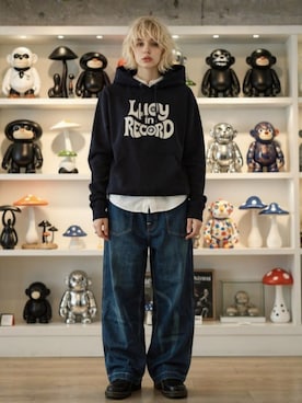 「Levi's」｜lucyinrecordさん（レディース・161cm）の春コーディネート