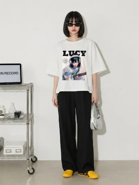 lucyinrecordさん(レディース・161cm)の夏コーディネート