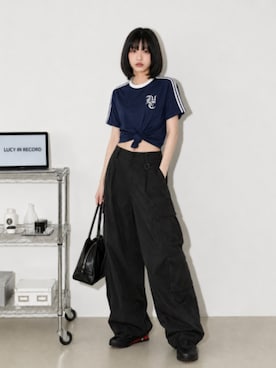 lucyinrecordさん（レディース・161cm）の秋コーディネート