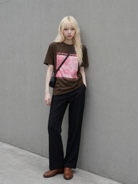 「PADRONE（パドローネ）のアイテム」を使った、lucyinrecordさん（レディース・161cm）の夏コーディネート