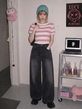 lucyinrecordさん(レディース・161cm)の夏コーディネート