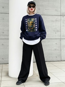 「adidas（アディダス）のサンバ OG / SAMBA OG / アディダスオリジナルス adidas Originals スニーカー（スニーカー）」を使った、lucyinrecordさん（レディース・161cm）の秋コーディネート