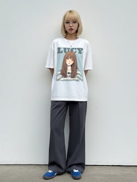 lucyinrecordさん（レディース・161cm）の秋コーディネート