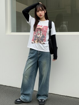 lucyinrecordさん（レディース・161cm）の秋コーディネート