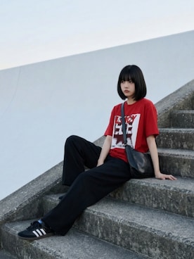 「JOURNAL STANDARD（ジャーナルスタンダード）のアイテム」を使った、lucyinrecordさん（レディース・161cm）の夏コーディネート