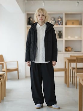 「adidas Originals（アディダスオリジナルス）の＜adidas Originals＞ハンドボール スペツィアル スニーカー（スニーカー、パープル系）」を使った、lucyinrecordさん（レディース・161cm）の春コーディネート