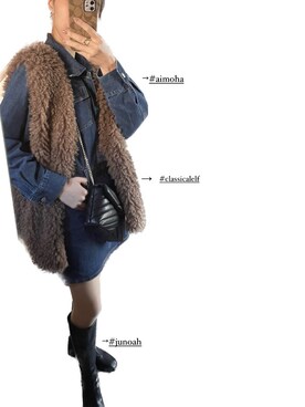 「aimoha（アイモハ）のアイテム」を使った、yumepi0114さん（レディース・157cm）の春コーディネート