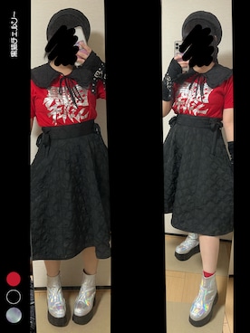 「バンTコーデ」｜まろ*さん（レディース・157cm）の春コーディネート