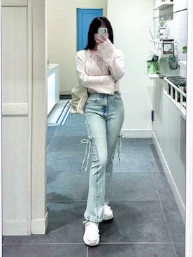 リンさん（レディース・155cm）の冬コーディネート