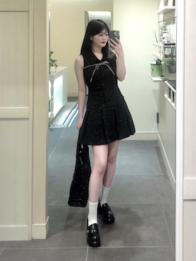 「アイテム（その他シューズ）」を使った、リンさん（レディース・155cm・20代）の夏コーディネート
