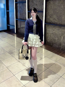 リンさん（レディース・155cm）の春コーディネート