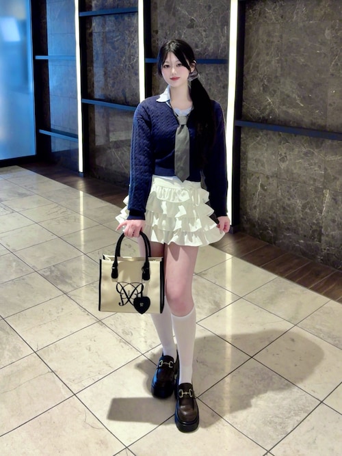 ヘザー　オリーブデオリーブガーリー系服まとめ売り セール】PREPPY カーデ（カーディガン/ボレロ）｜OLIVE des OLIVE