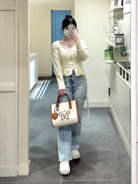 リンさん（レディース・155cm）の冬コーディネート