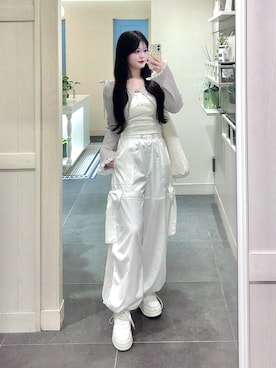 リンさん(レディース・155cm)の春コーディネート