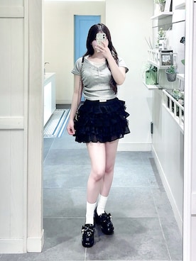 リンさん(レディース・155cm)の夏コーディネート