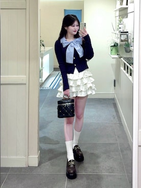 リンさん（レディース・155cm）の冬コーディネート