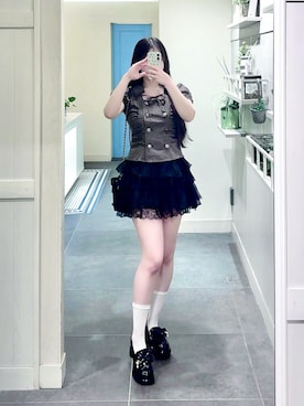 リンさん(レディース・155cm)の夏コーディネート