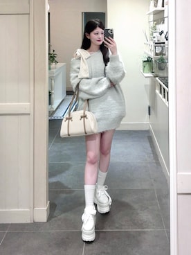 リンさん（レディース・155cm・20代）の秋コーディネート