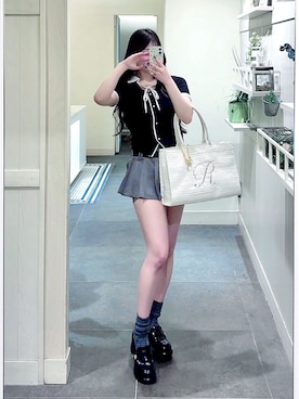 リンさん（レディース・155cm）の春コーディネート