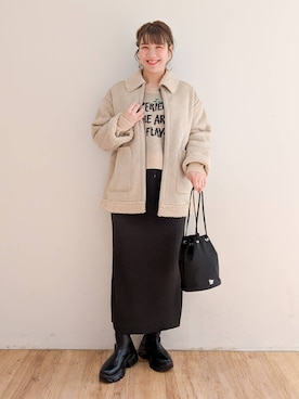 eriiiii36さん(レディース・169cm)の冬コーディネート