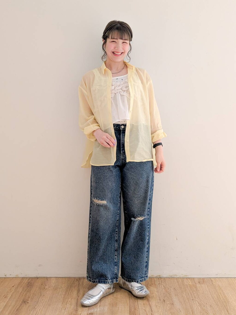 eriiiii36(LOWRYS FARM エスパル仙台)|LOWRYS FARMのシャツ/ブラウスを使ったコーディネート - WEAR