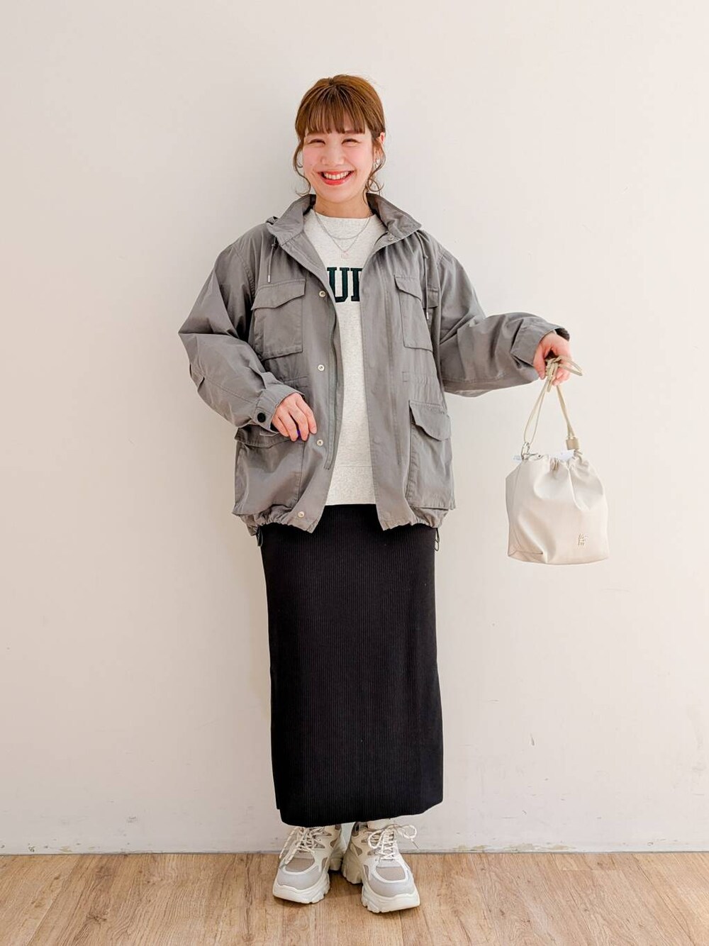 eriiiii36(LOWRYS FARM エスパル仙台)|LOWRYS FARMのスカートを使ったコーディネート - WEAR