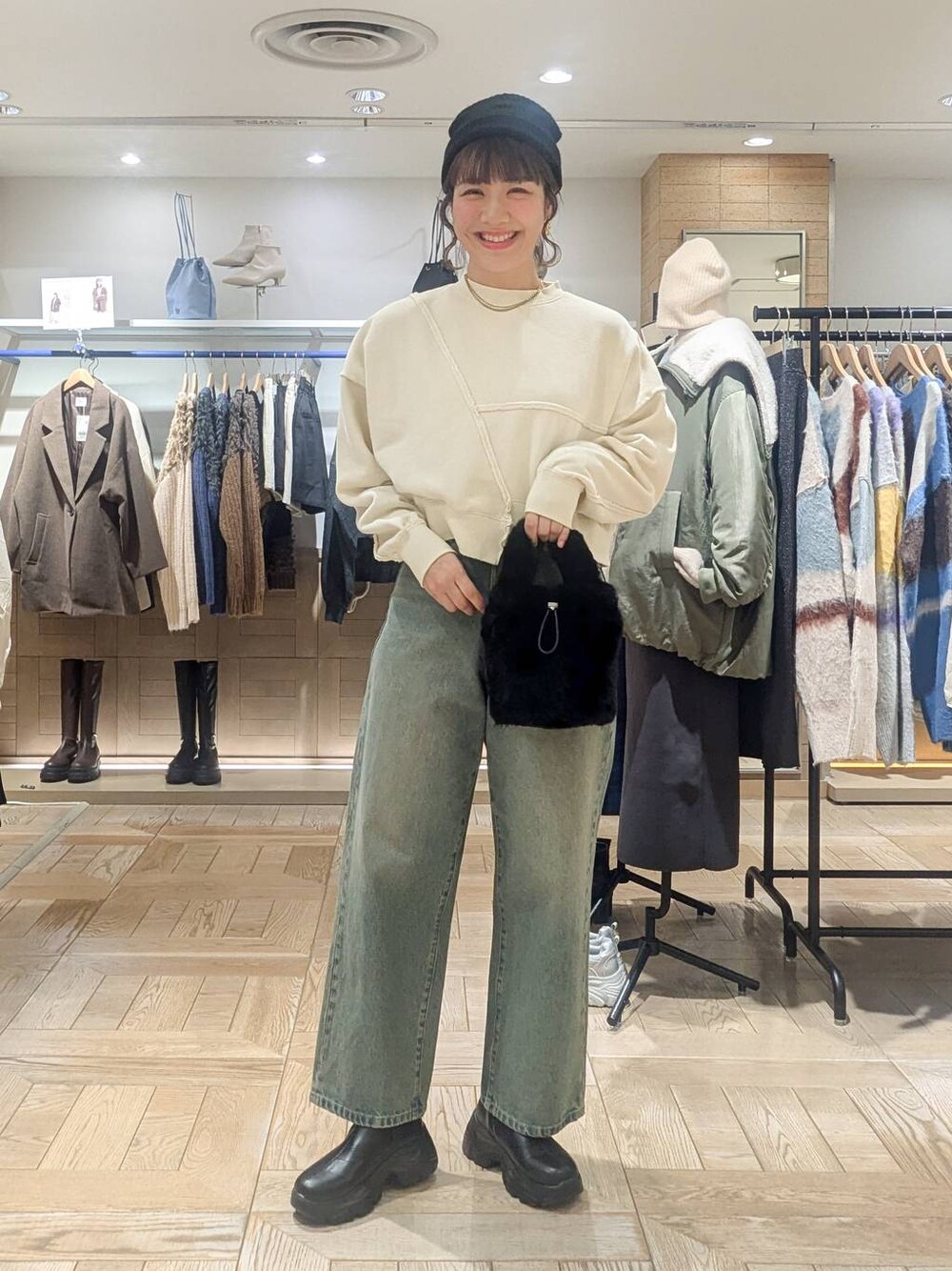 eriiiii36(LOWRYS FARM エスパル仙台)|LOWRYS FARMのデニムパンツを使ったコーディネート - WEAR