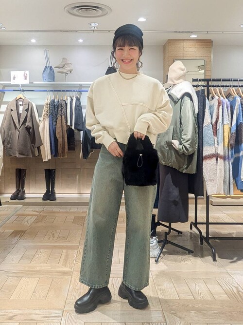 eriiiii36(LOWRYS FARM エスパル仙台)｜LOWRYS FARMのデニムパンツを使ったコーディネート - WEAR