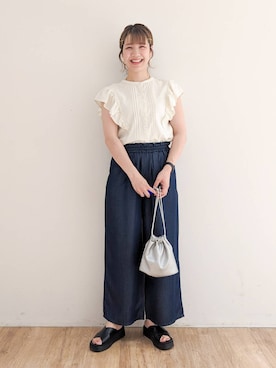 eriiiii36さん（レディース・169cm）の夏コーディネート