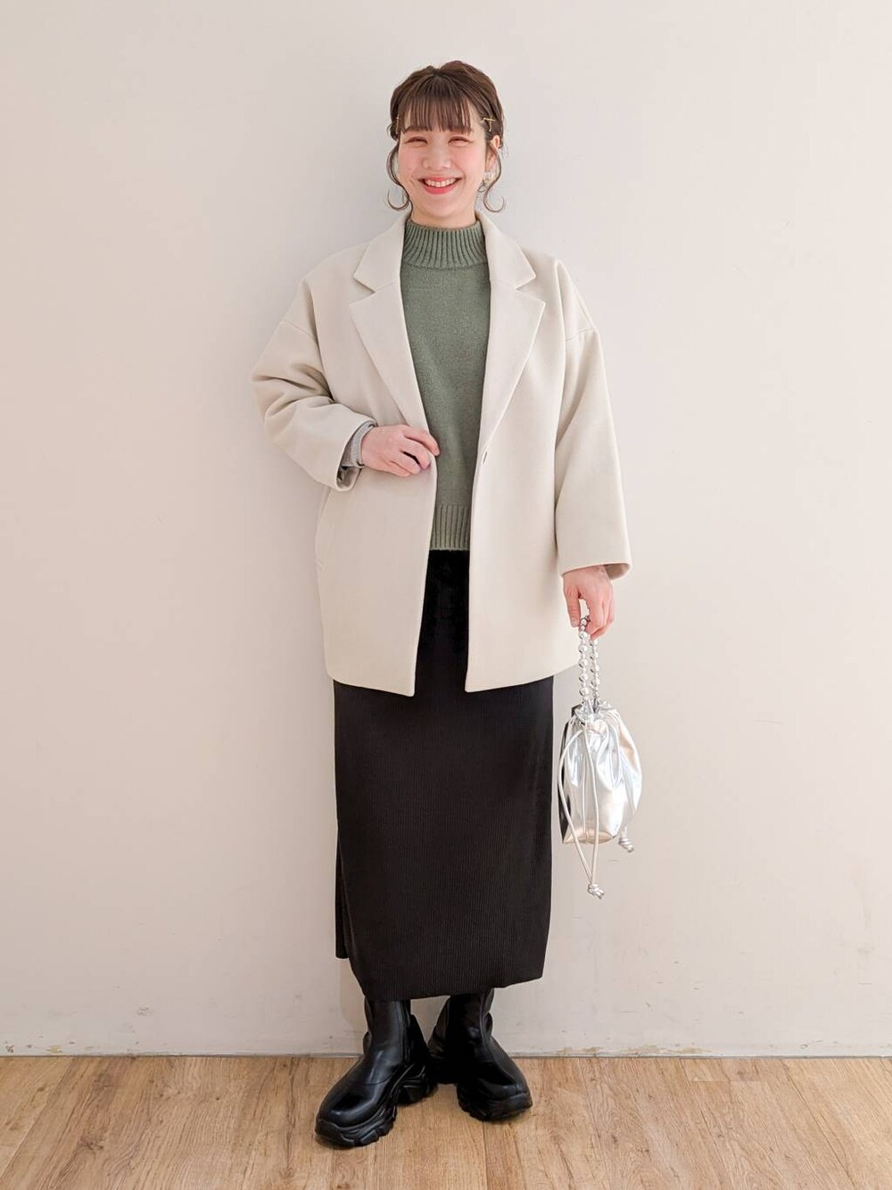 eriiiii36(LOWRYS FARM エスパル仙台)|LOWRYS FARMのスカートを使ったコーディネート - WEAR