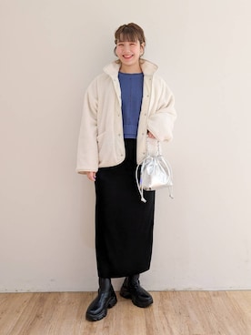 eriiiii36さん(レディース・169cm)の冬コーディネート