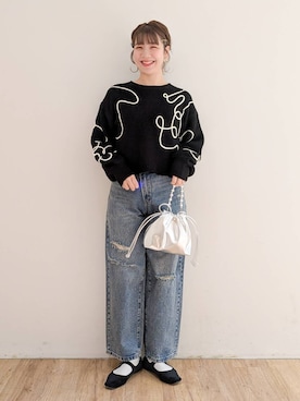 eriiiii36さん（レディース・169cm）の冬コーディネート