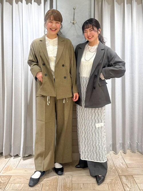 LOWRYS FARM エスパル仙台eriiiii36さんのスラックスを使ったコーディネート - ZOZOTOWN