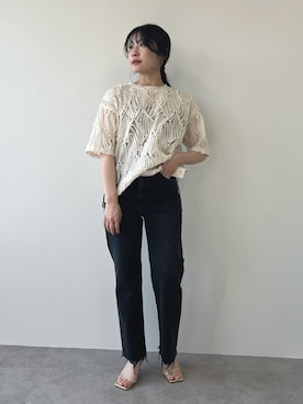 「RED CARD TOKYO（レッドカード）のアイテム」を使った、Kanna_Kさん（レディース・157cm）の春コーディネート