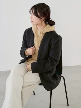 Kanna_Kさん（レディース・157cm）の冬コーディネート